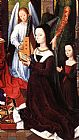 Hans Memling Wall Art - The Donne Triptych [detail 5, central panel]
